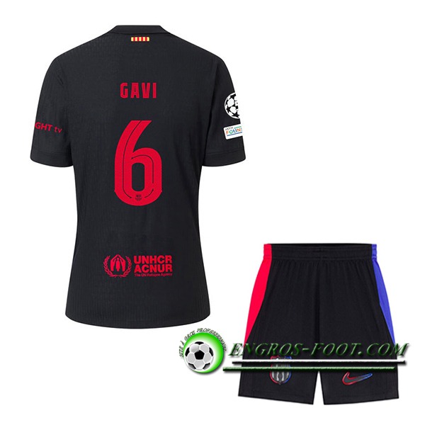 Maglie Calcio Barcelona (GAVI #6) Bambino 2024/2025 Seconda