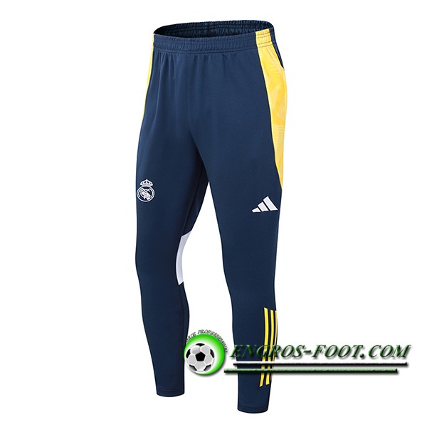 Pantaloni Da Allenamento Real Madrid Blu/Bianco/Giallo 2024/2025