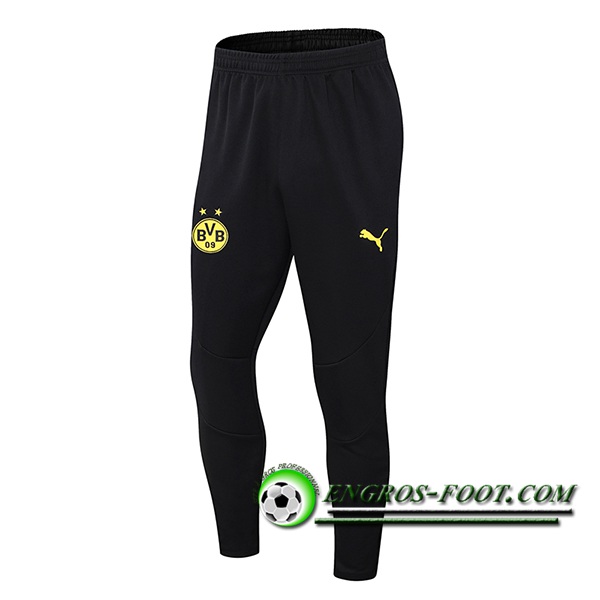 Pantaloni Da Allenamento Dortmund Nero/Giallo 2024/2025 -03