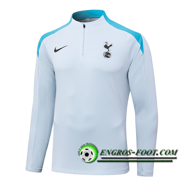 Felpa Allenamento Tottenham Hotspur Bianco/Blu 2024/2025