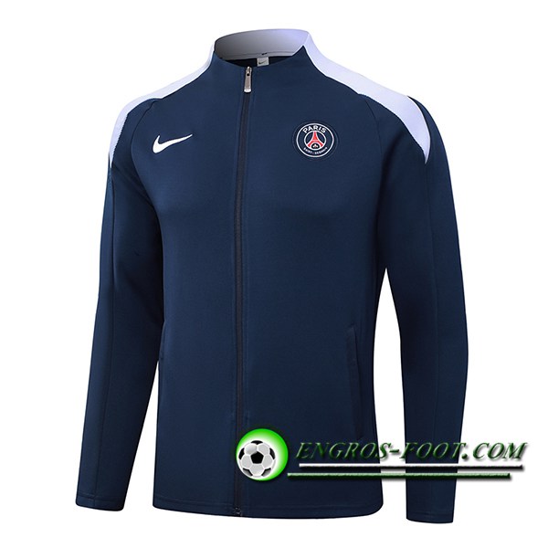 Giacca Calcio PSG Blu Reale 2024/2025