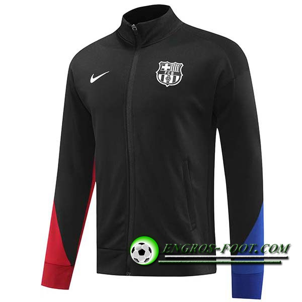 Giacca Calcio FC Barcellona Nero/Blu/Rosso 2024/2025