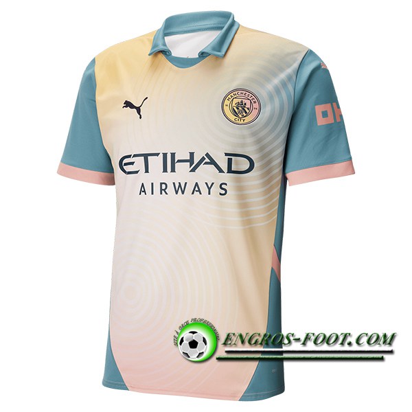 Nuova Maglie Calcio Manchester City Quarto 2024/2025