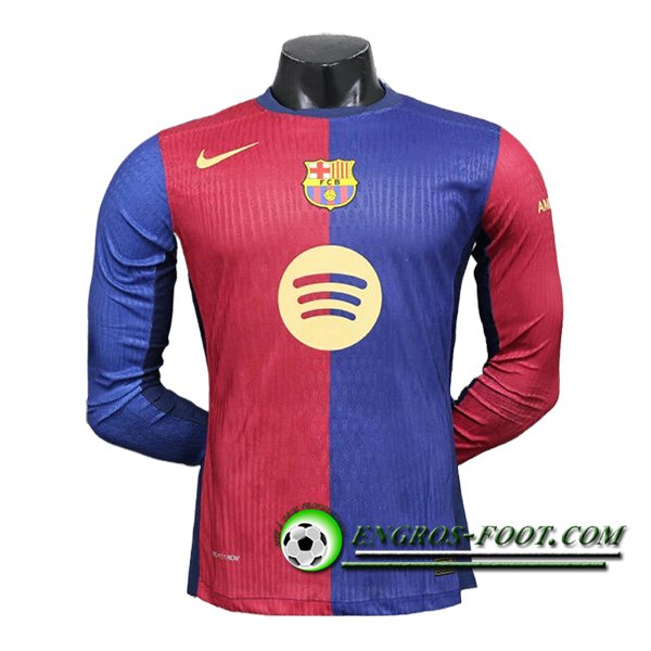 Maglie Calcio FC Barcellona Manica Lungas Prima 2024/2025 -02