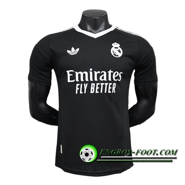 Maglie Calcio Real Madrid Portiere Nero 2024/2025