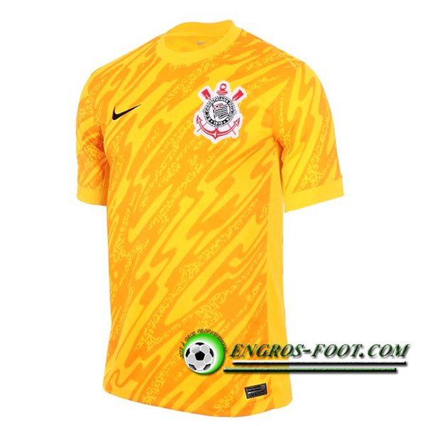 Maglie Calcio Corinthians Portiere Giallo 2024/2025