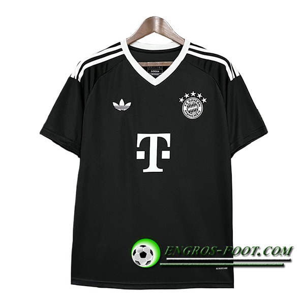 Maglie Calcio Bayern Monaco Portiere Nero 2024/2025