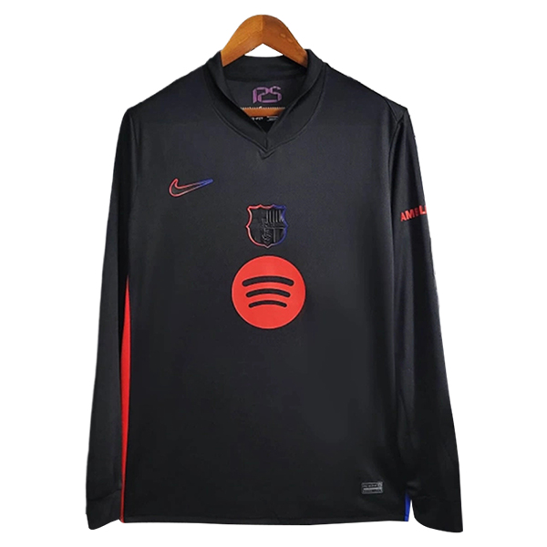 Maglie Calcio FC Barcellona Manica Lungas Seconda 2024/2025