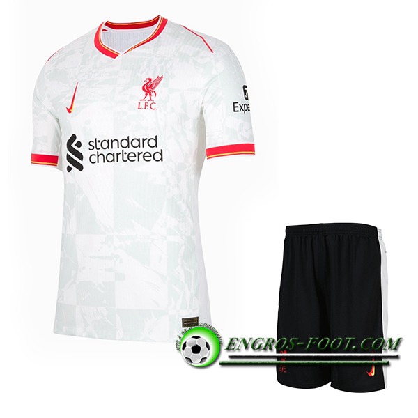 Nuova Maglie Calcio FC Liverpool Bambino Terza 2024/2025