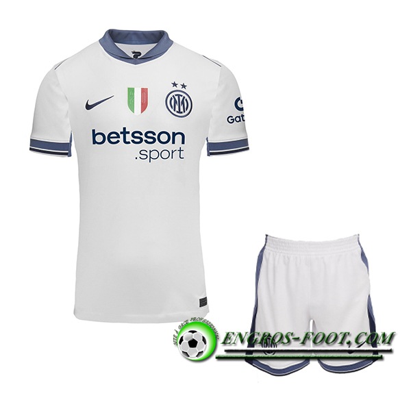 Nuova Maglie Calcio Inter Milan Bambino Seconda 2024/2025