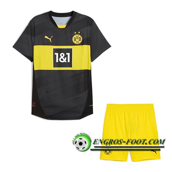 Nouveau Maillot de Foot Dortmund Enfant Exterieur 2024/2025