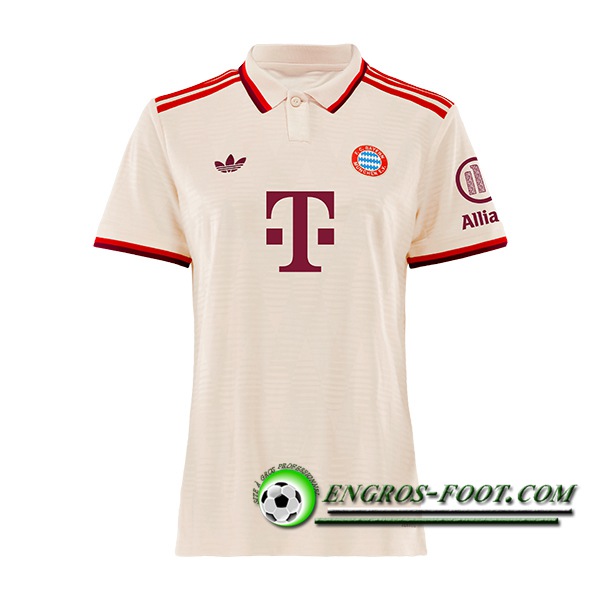 Nuova Maglie Calcio Bayern Monaco Donna Champions League 2024/2025