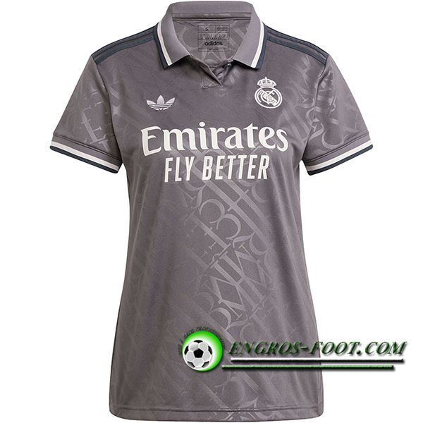 Nuova Maglie Calcio Real Madrid Donna Terza 2024/2025