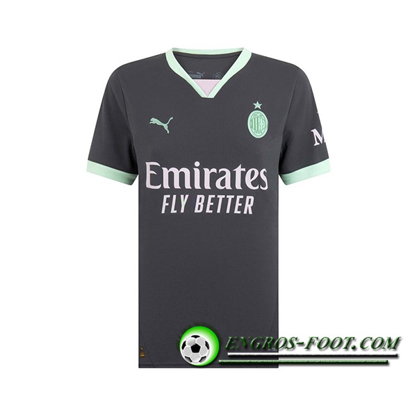 Nuova Maglie Calcio AC Milan Donna Terza 2024/2025