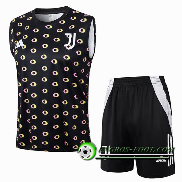 Ensemble Training Debardeur Juventus Noir 2024/2025