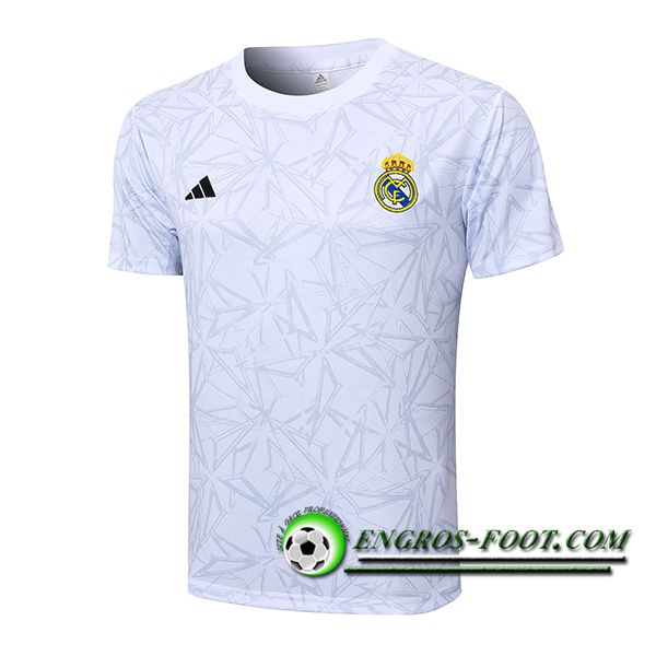 Training T-Shirts Real Madrid Blanc 2024/2025 -02