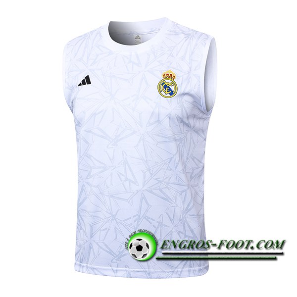 Training Debardeur Real Madrid Blanc 2024/2025 -02