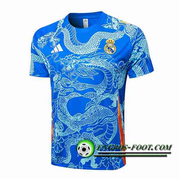 Training T-Shirts Real Madrid Bleu 2024/2025