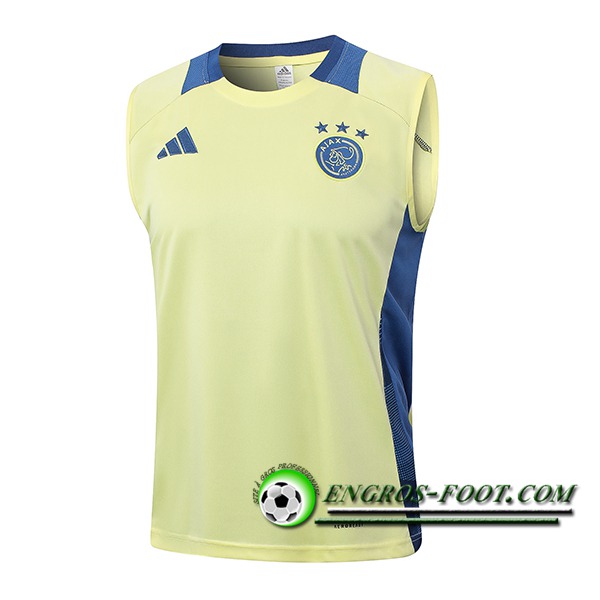 Training Debardeur Ajax Jaune/Bleu 2024/2025