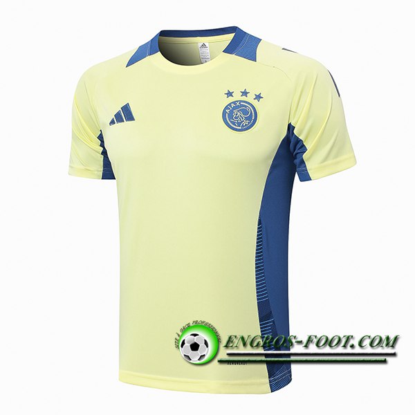 Training T-Shirts Ajax Jaune/Bleu 2024/2025