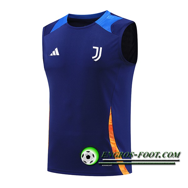 Training Debardeur Juventus Bleu/Orange 2024/2025