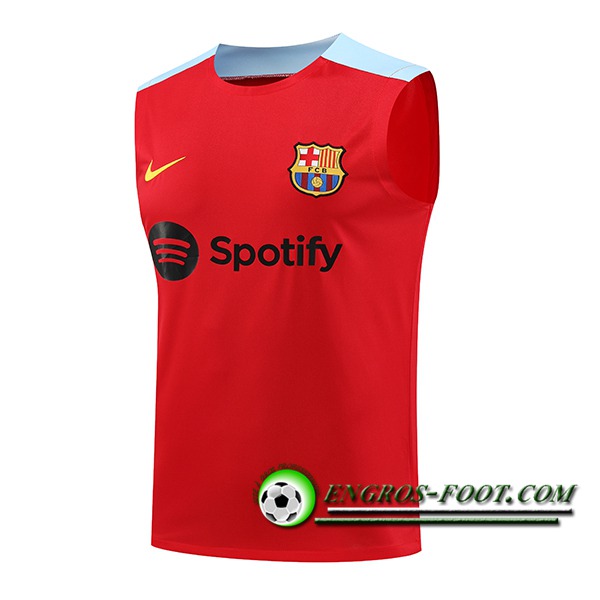 Training Debardeur FC Barcelone Rouge/Bleu 2024/2025