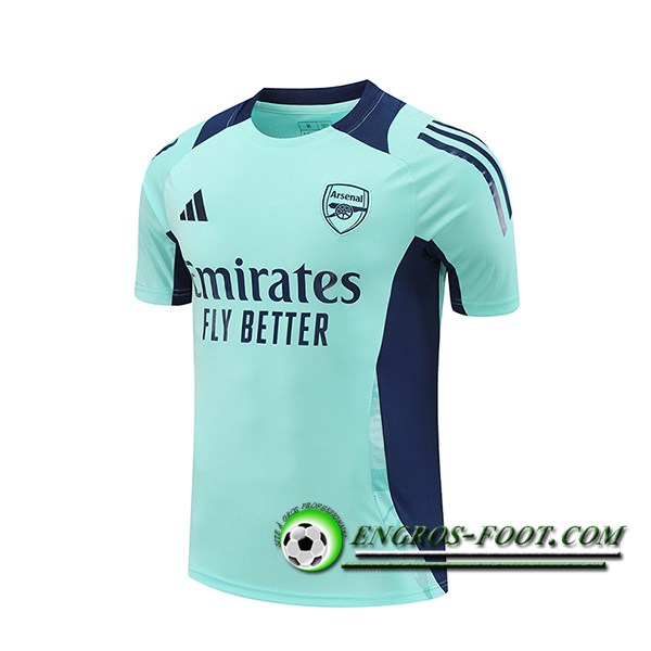 Training T-Shirts Arsenal Vert/Ble 2024/2025