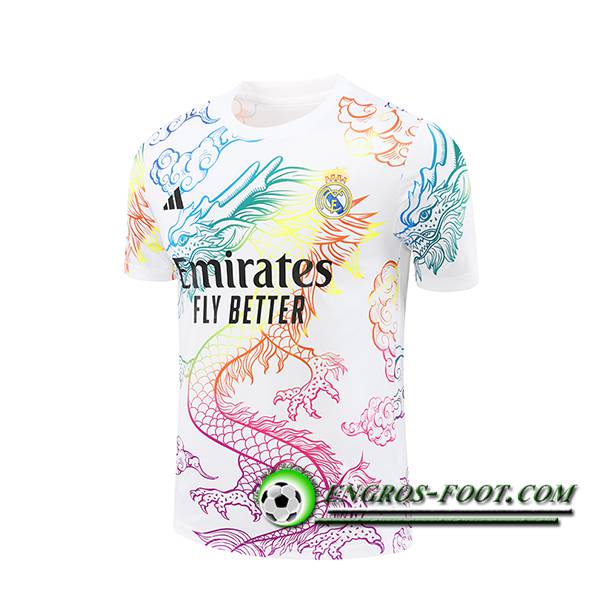 Training T-Shirts Real Madrid Blanc 2024/2025 -03