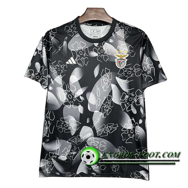 Training T-Shirts S.L.Benfica Noir/Gris 2024/2025