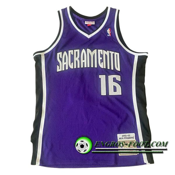 Maillot Sacramento Kings (STOJAKOVIC #16) 2024/25 Pourpre