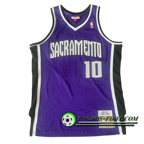 Maillot Sacramento Kings (BIBBY #10) 2024/25 Pourpre