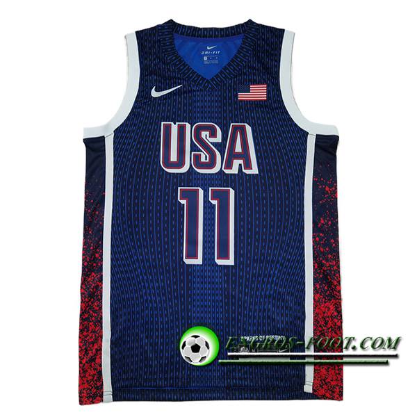 Maillot USA (EMBIID #11) 2024/25 Bleu/Rouge