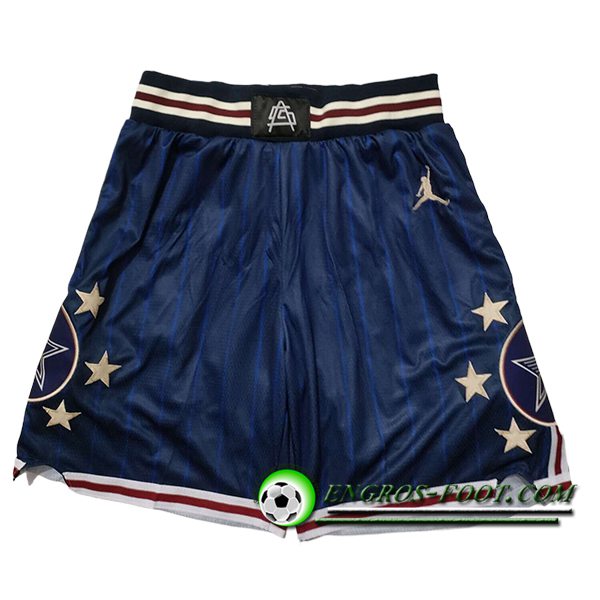 Shorts NBA American All-Star 2024/25 Bleu/Jaune -03