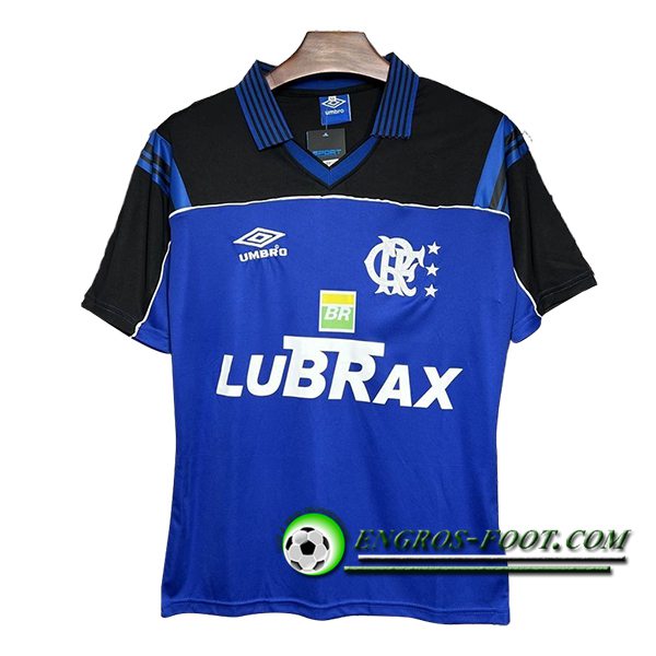 Maillot de Foot Flamengo Retro Gardien De But Bleu 1999