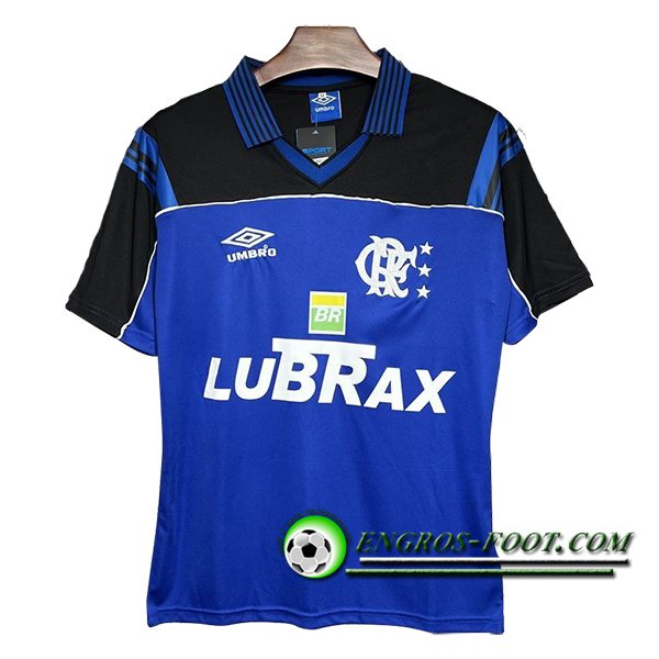 Maillot de Foot Flamengo Retro Gardien De But Bleu 1999