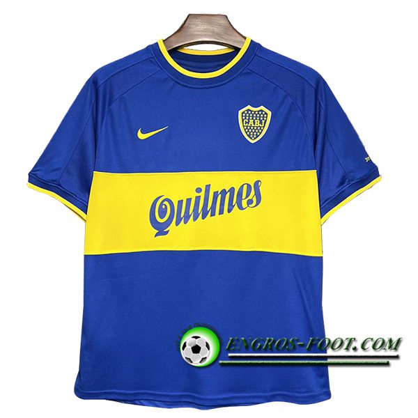 Maillot de Foot Boca Juniors Retro Domicile 2000/2001