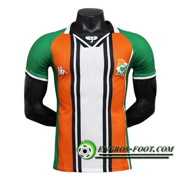 Maillot Equipe Foot Cote d'Ivoire Special Edition Orange/Blanc 2024/2025