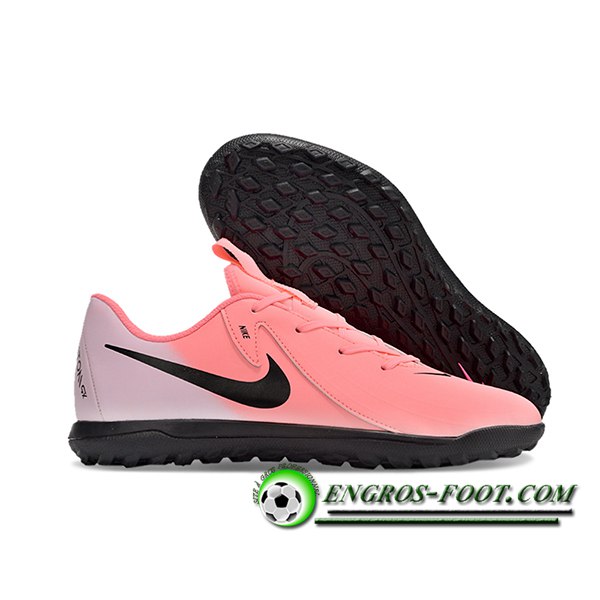 Nike Chaussures de Foot PHANTOM GX II CLUB TF Rose/Noir