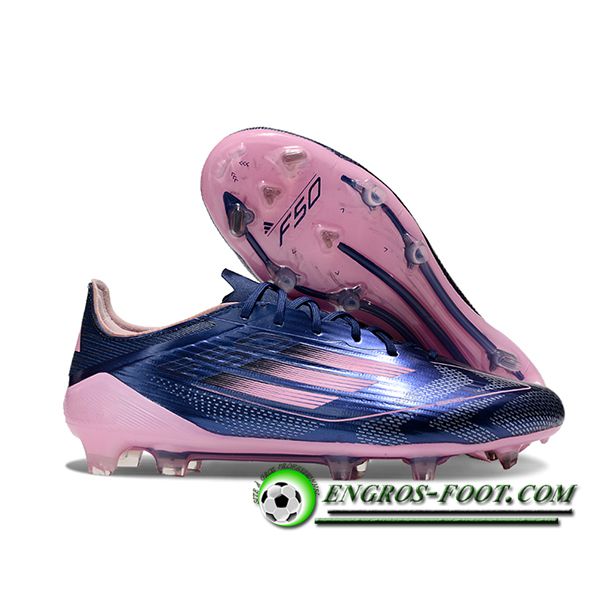 Adidas Chaussures de Foot F50 ELITE FG Pourpre/Rose