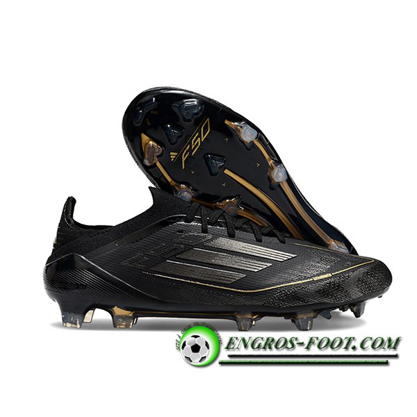 Adidas Chaussures de Foot F50 Elite FG Noir