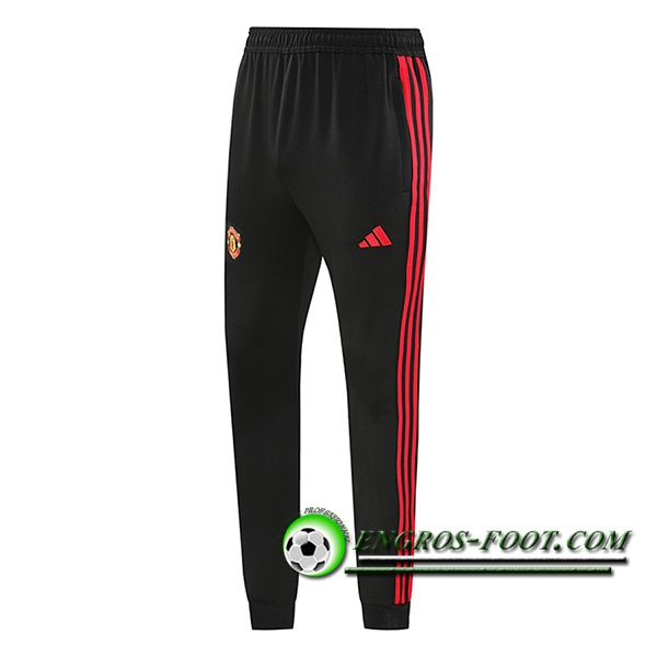 Pantalon Foot Manchester United Noir/Rouge 2024/2025