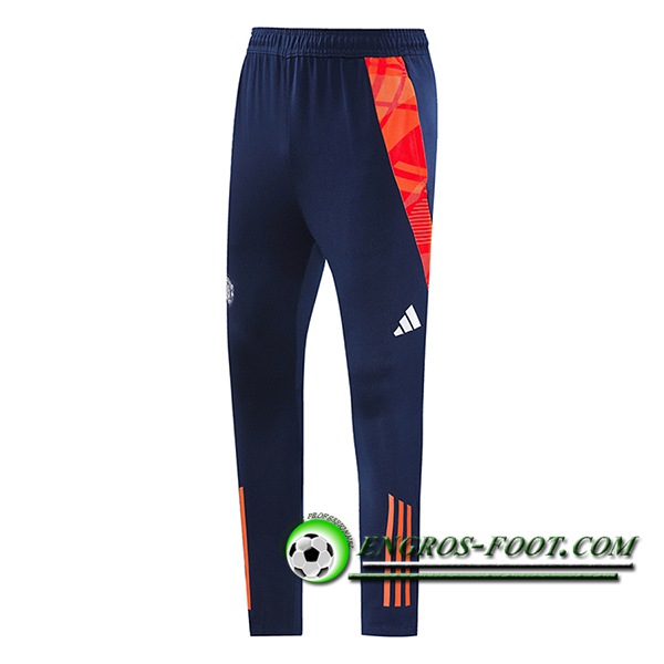 Pantalon Foot Manchester United Pourpre/Orange 2024/2025