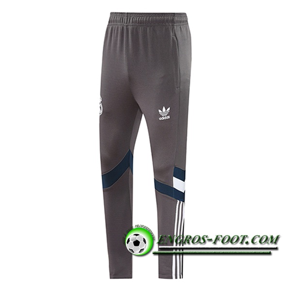 Pantalon Foot Real Madrid Gris 2024/2025 -02