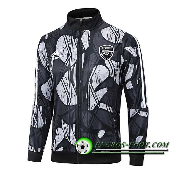 Veste Foot Arsenal Noir/Gris 2024/2025