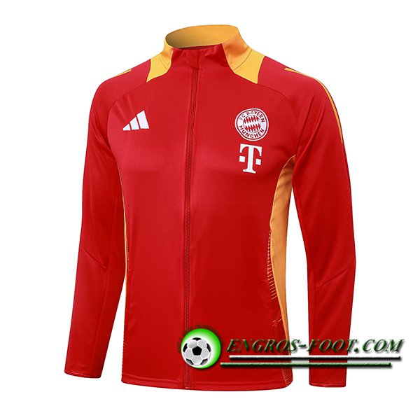 Veste Foot Bayern Munich Rouge/Orange 2024/2025 -02