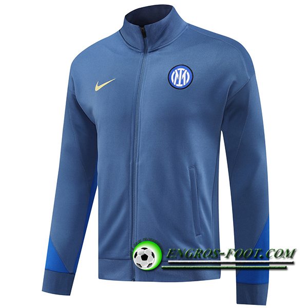 Veste Foot Inter Milan Bleu 2024/2025