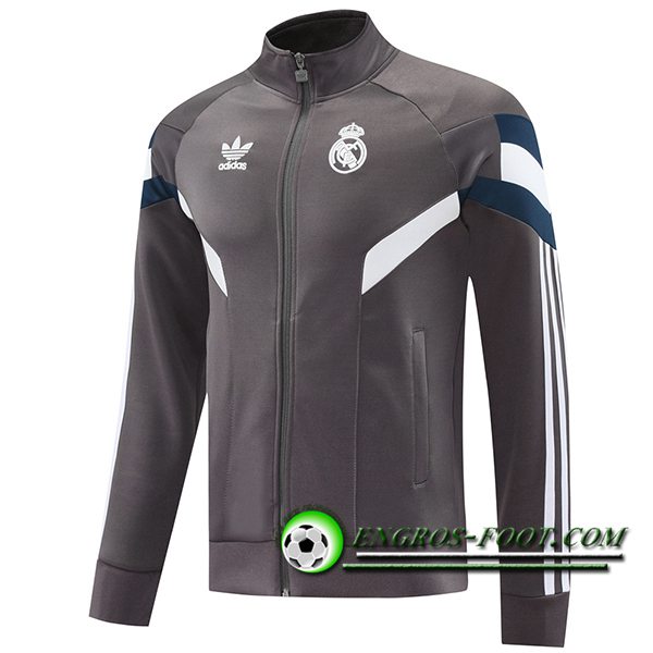 Veste Foot Real Madrid Gris 2024/2025