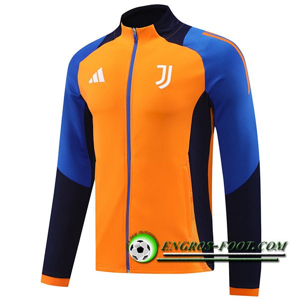 Veste Foot Juventus Orange/Bleu 2024/2025