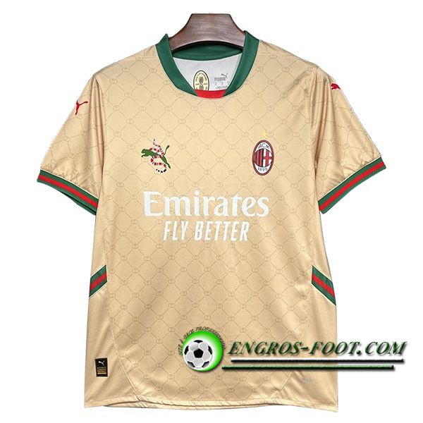 Maillot de Foot Milan AC Special Edition Jaune 2024/2025