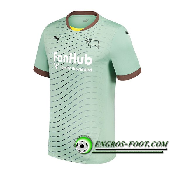 Nouveau Maillot de Foot Derby County Exterieur 2024/2025